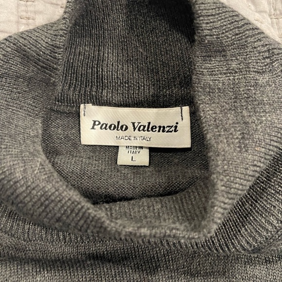 Paolo Valenzi Wool Mock Turtleneck - Picture 4 of 7